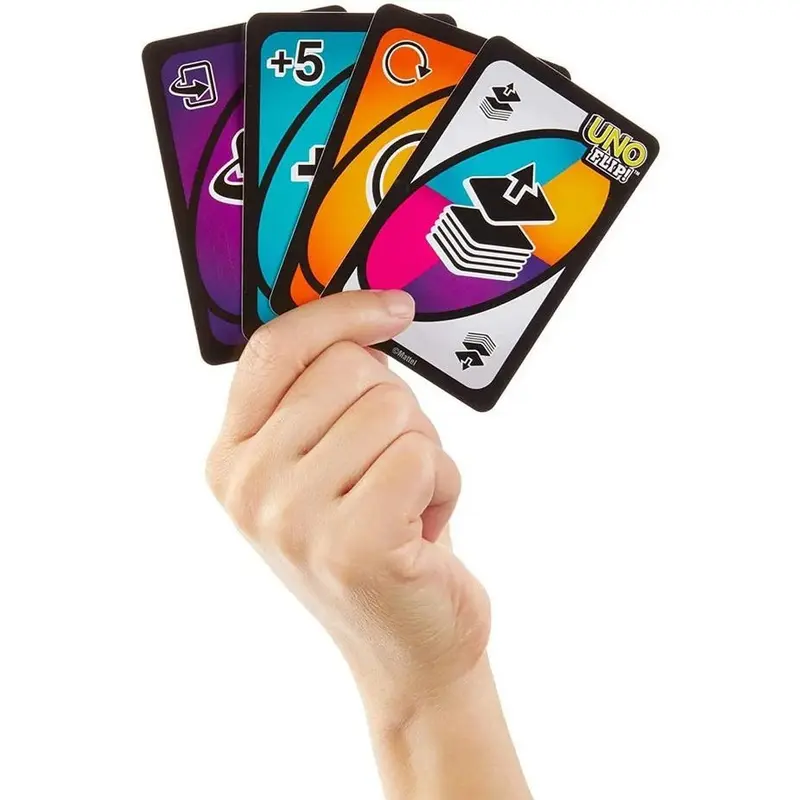 UNO FLIP Set Kartu Unno Card Game Mainan Kartu UNO Flip 4