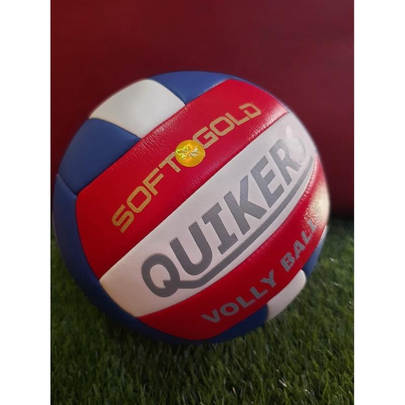 PROMO BOLA VOLI QUIKERS SOFT GOLD ORIGINAL SUPER EMPUK BERKUALITAS 4