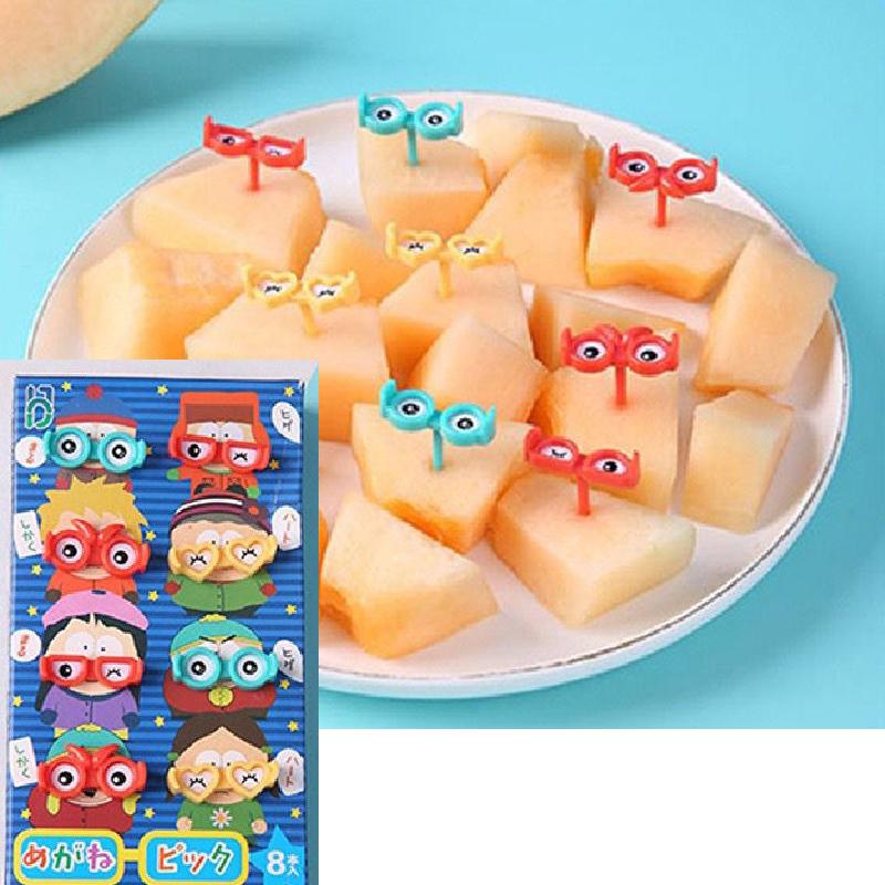 Garpu Bento Tusuk Bento Bekal Anak Lucu Hias Bekal Sekolah Anak Set 2