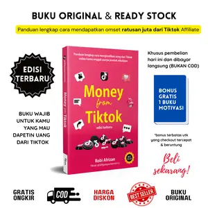 Buku Money from Tiktok Original Lengkap Cara Dapat Uang dari Tiktok EDISI TERBARU