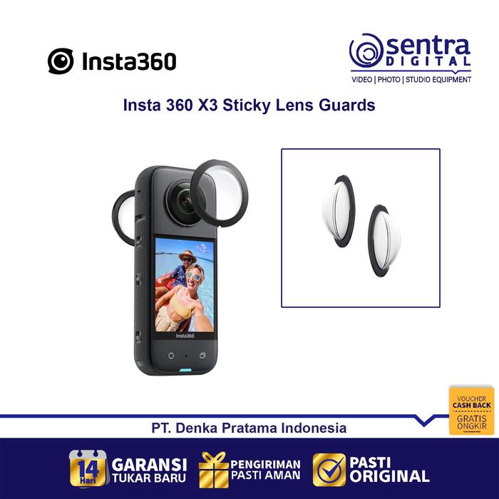 Gambar Insta360 One X3 Sticky Lens Guards dari Sentra Digital Kota Surabaya Tokopedia