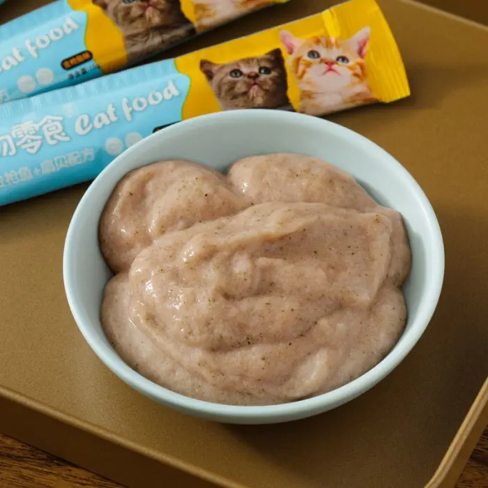 Snack Kucing Liebao Strip Creamy 15 gram per 50 pcs Nutrisi Lengkap Penggemukan 3