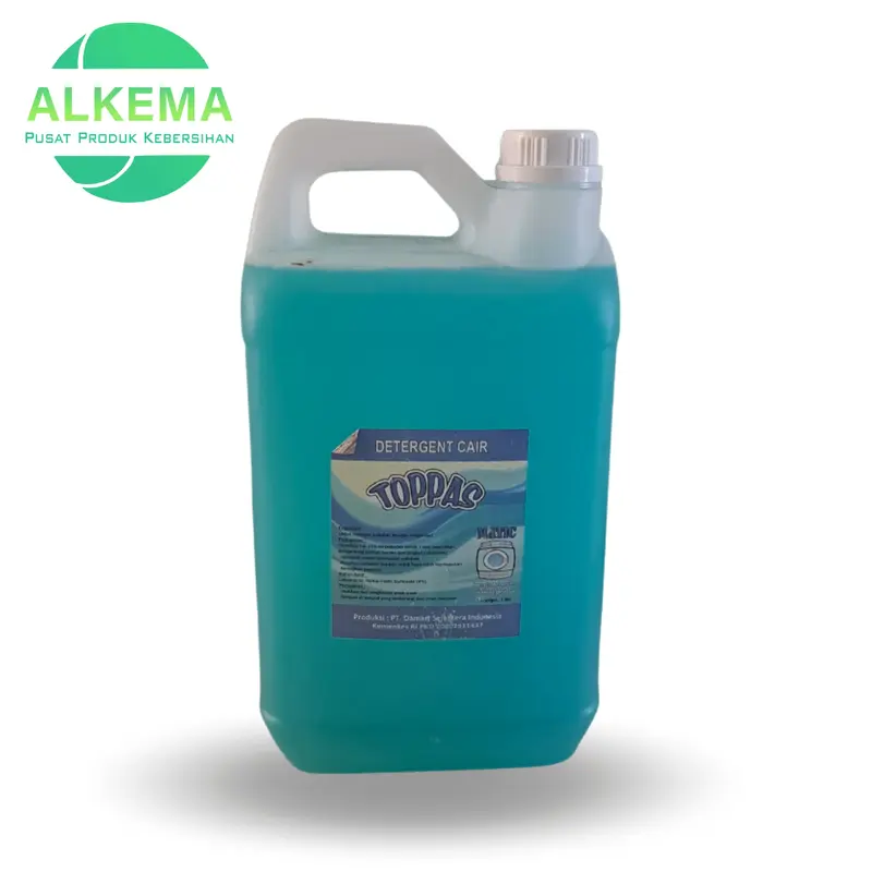 TOPPAS Cairan Pembersih Cuci Piring Pelembut Pakaian Deterjen Cair 5 Liter 1
