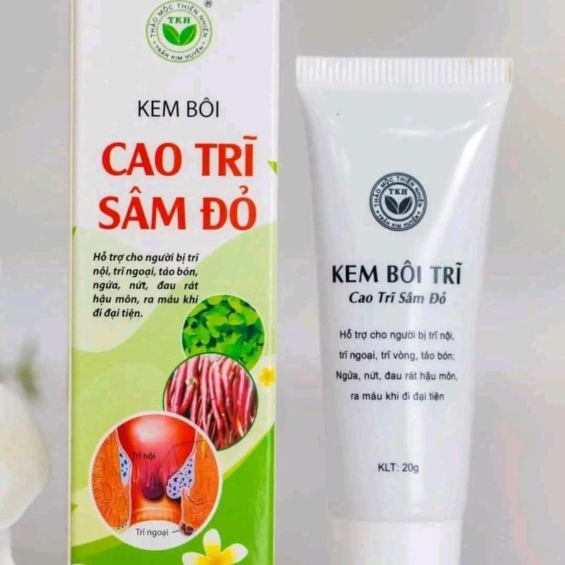 Kem Bôi TRĨ Cao Sâm đỏ 0