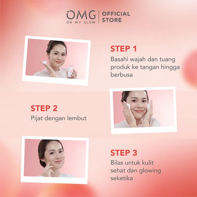 OMG OH MY GLOW Peach Glowing Toner 100 ml 4