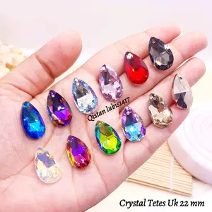 Crystal Tetes Ukuran 22 mm/1 pcs