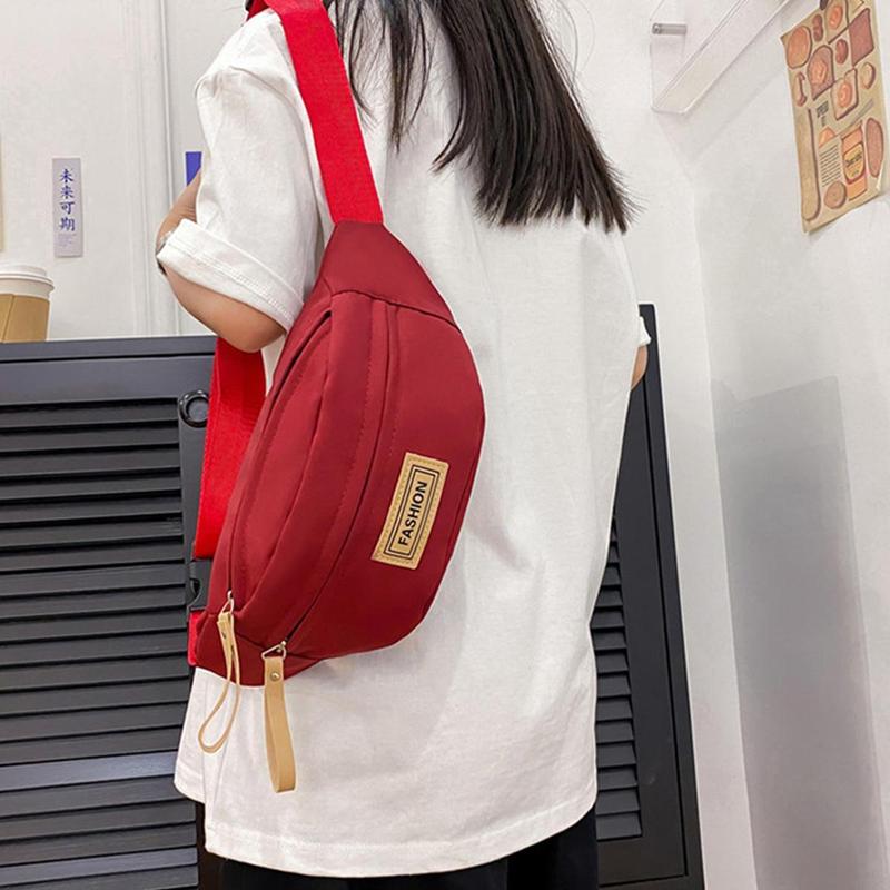 Product Introduction of Chest Bag For Men Solid Color Waist Bag High Quality Women Shoulder Bag Multifunction Male Fanny Pack Crossbody Small Bag 39