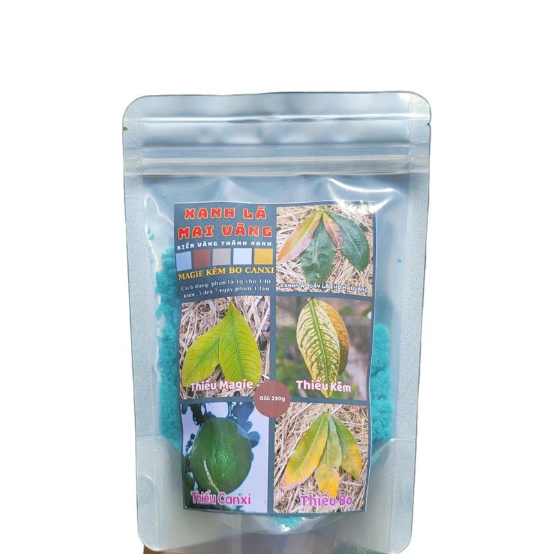 Phân bón lá: XANH LÁ MAI VÀNG ( BIẾN VÀNG THÀNH XANH )