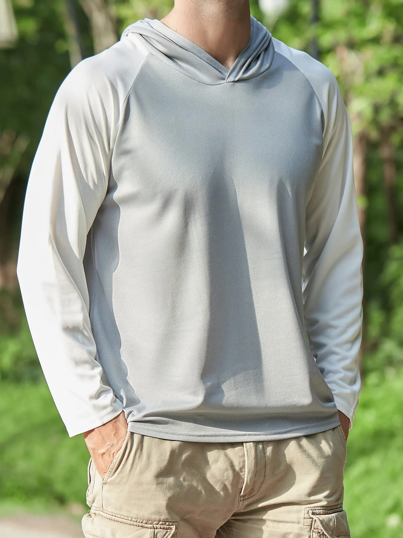 Men's Colorblock Patchwork Hooded Sports T-shirt, Regular Fit Quick Drying Sporty Long Sleeve Top Football Casuals Outfits, Football Kits, Football Kits 2024