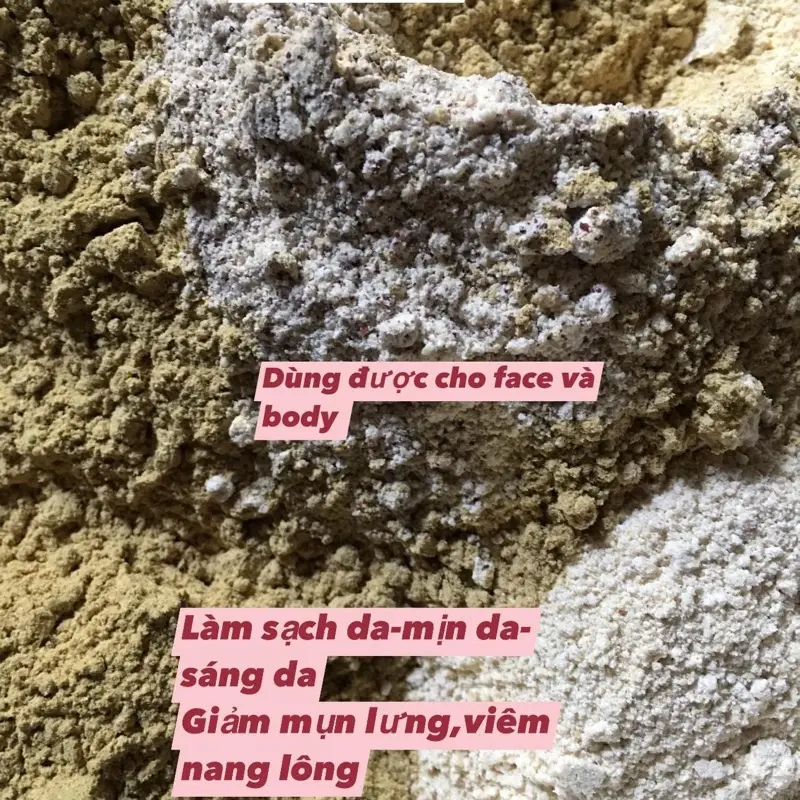 Bột ủ thiên nhiên  dưỡng trắng làm sạch da 1