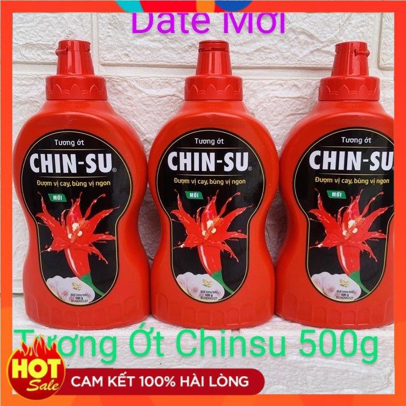 Tương Ớt Chinsu 500g ( Date Mới) Gia Vị Cay Nước Sốt Chua