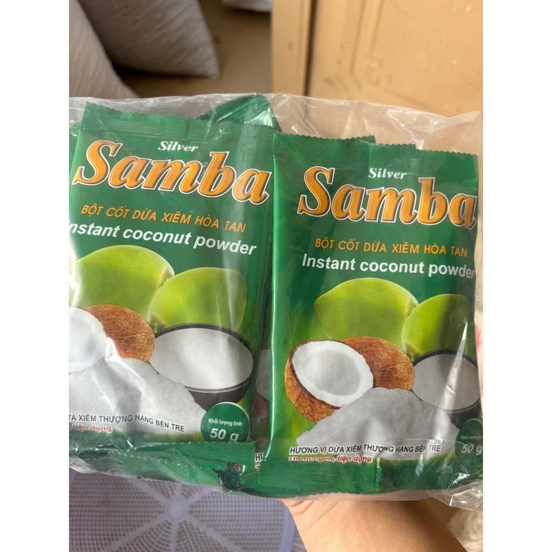 Product Introduction of Bột cốt dừa gói 50g thơm ngon, tiện lợi 1