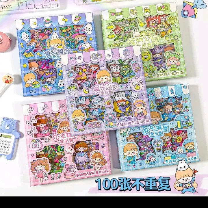 (bisa cod) Stiker Momo Lucu isi banyak bisa untuk anak dan dewasa 0