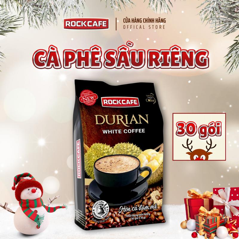 RockCafe - Cà phê Sầu riêng (Túi 30 gói x 20 gr)