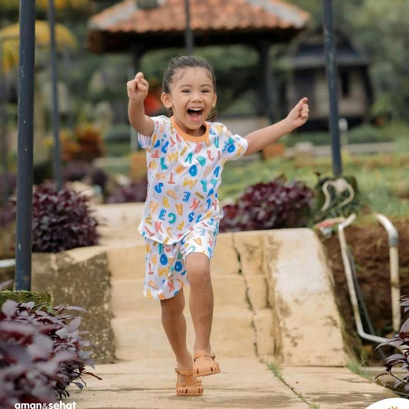 VELVET JUNIOR Terbaru Setelan oblong pendek murah 4