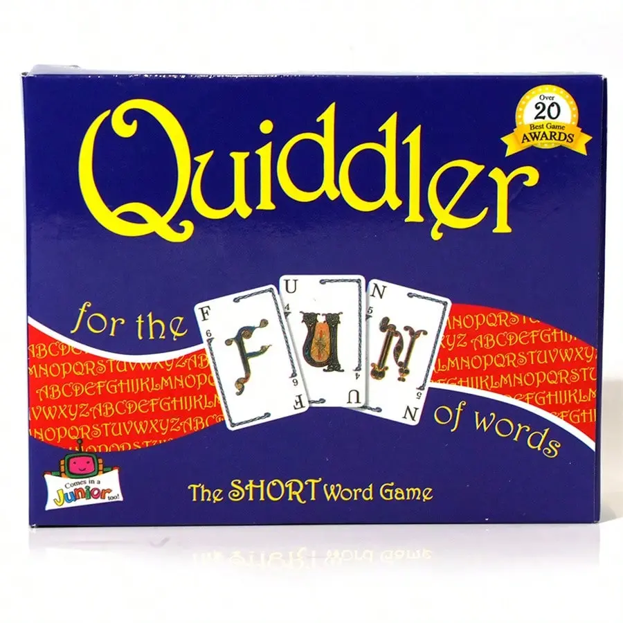 1pc Card Game Set Quiddler Card Game For Party Gathering