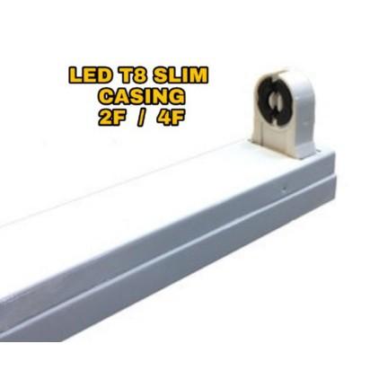 LED CASING ONLY 2 FEET 4 FEET T8 SLIM FITTING FOR ALL T8 LED - TikTok ...