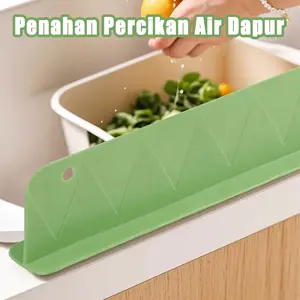 30CM Penahan Cipratan Air Silikon Dapur - Anti Cipratan Keran Bak Cuci Piring & Wastafel