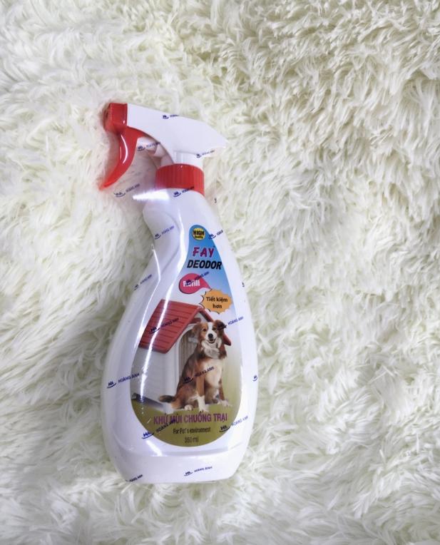 Chai Xịt Khử Mùi Chuồng Trại FAY cho Thú Cưng - 350ML . 5