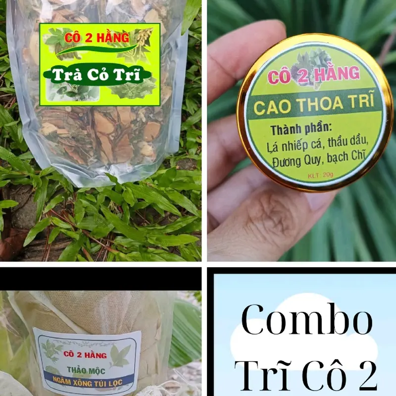 Combo Trĩ ( Cô 2 Hằng) hỗ trợ vấn đề về trĩ 0
