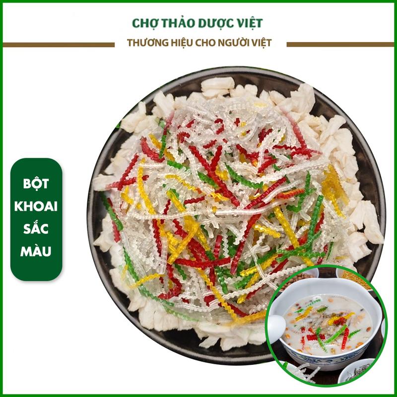 Bột khoai răng cưa 100g, nguyên liệu nấu chè, thơm ngon, thanh mát, giải nhiệt ngày hè 0