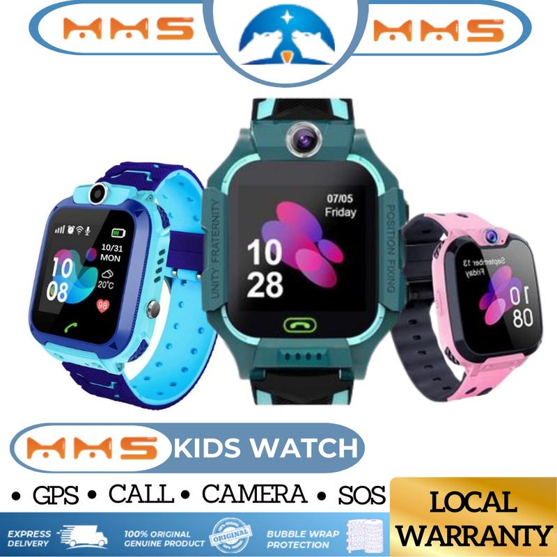 Jam Tangan Anak Kids Smart Watch Phone Children Kid Tracker Smartwatch GPS Support SIM Card Camera Z6A Q19 Q12 Watches