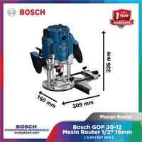 Gambar Mesin Router 1/2" Bosch GOF 20-12 Plunge Router 16mm Corded 2000W dari Bosch Tools Authorized DNY Kota Surabaya 4 Tokopedia