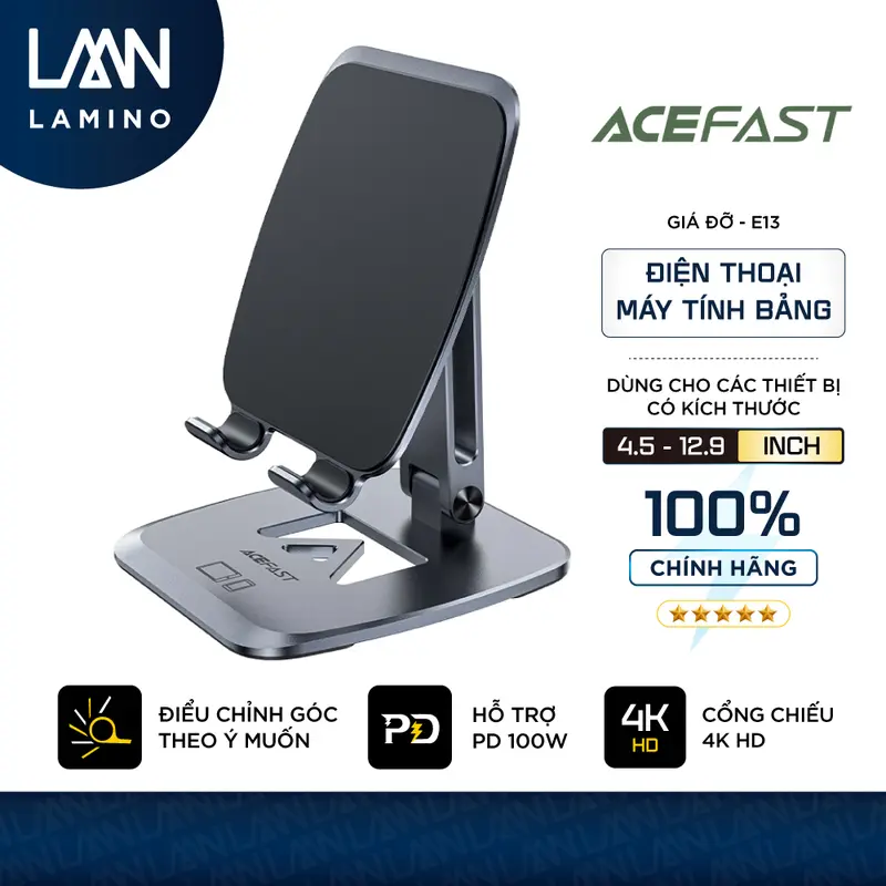 Giá Đỡ Điện Thoại, Máy Tính Bảng Để Bàn ACEFAST - E13 0