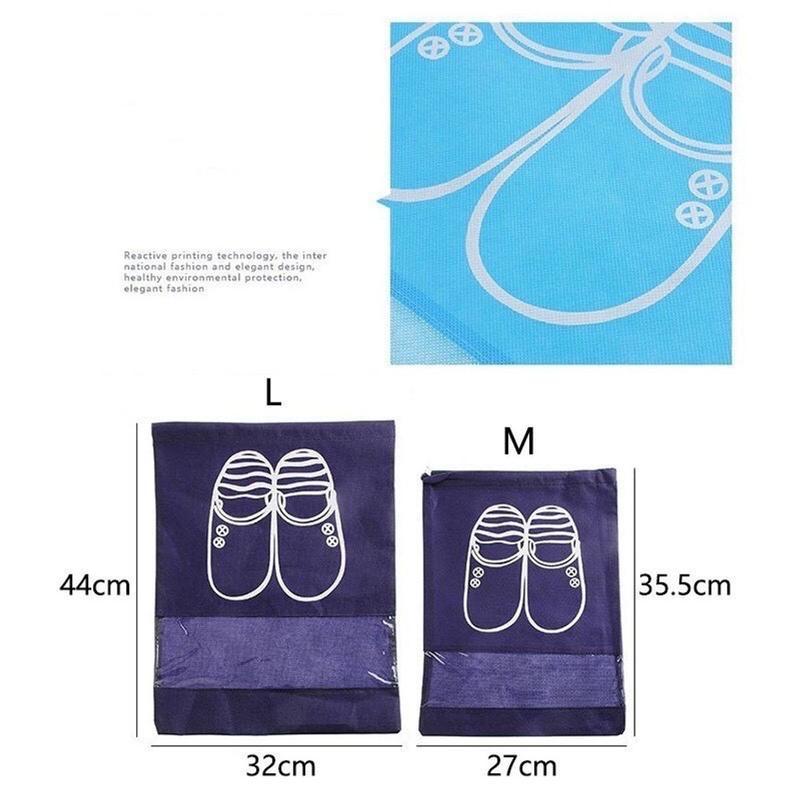 Product Introduction of COMBO 10 TÚI đựnġ GIÀY size lớn 44x32cm Dây Rút Chống Bẩn Du Lịch Size Lớn Với Họa Tiết Thiết Kế Đẹp Mắt Nhung Bag Nam 19