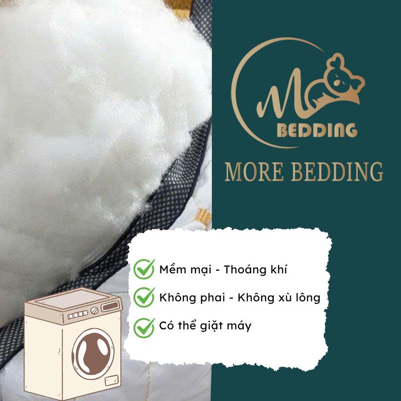 Ruột Gối Trần Trám More Bedding Ruột Bông Cao Cấp 48x74cm -Mộng Vân 6