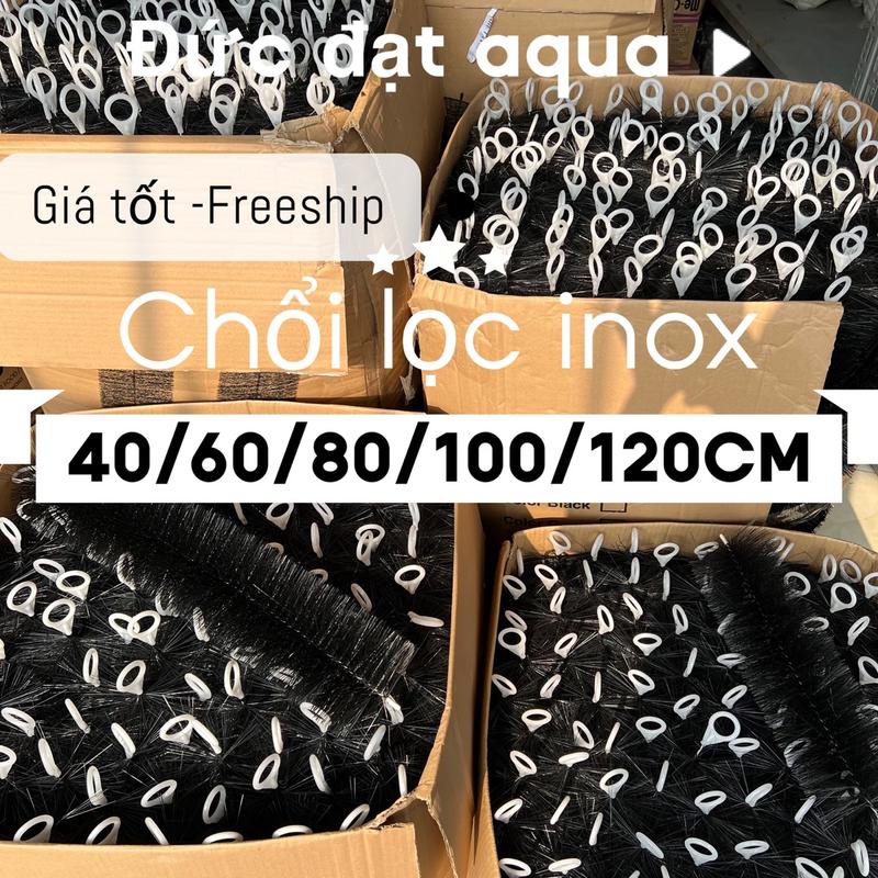 Product Introduction of chổi lọc đen hồ cá koi 40-60-80 -100 -120cm (combo10 cái) Vật liệu lọc hồ koi 6