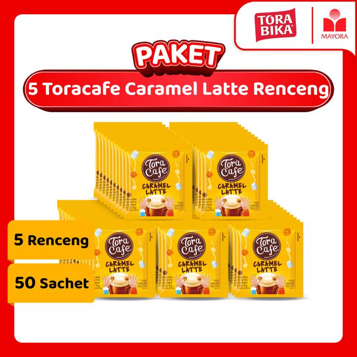 Gambar Paket 5 Toracafe Caramel Latte Renceng dari Mayora Kota Administrasi Jakarta Barat Tokopedia