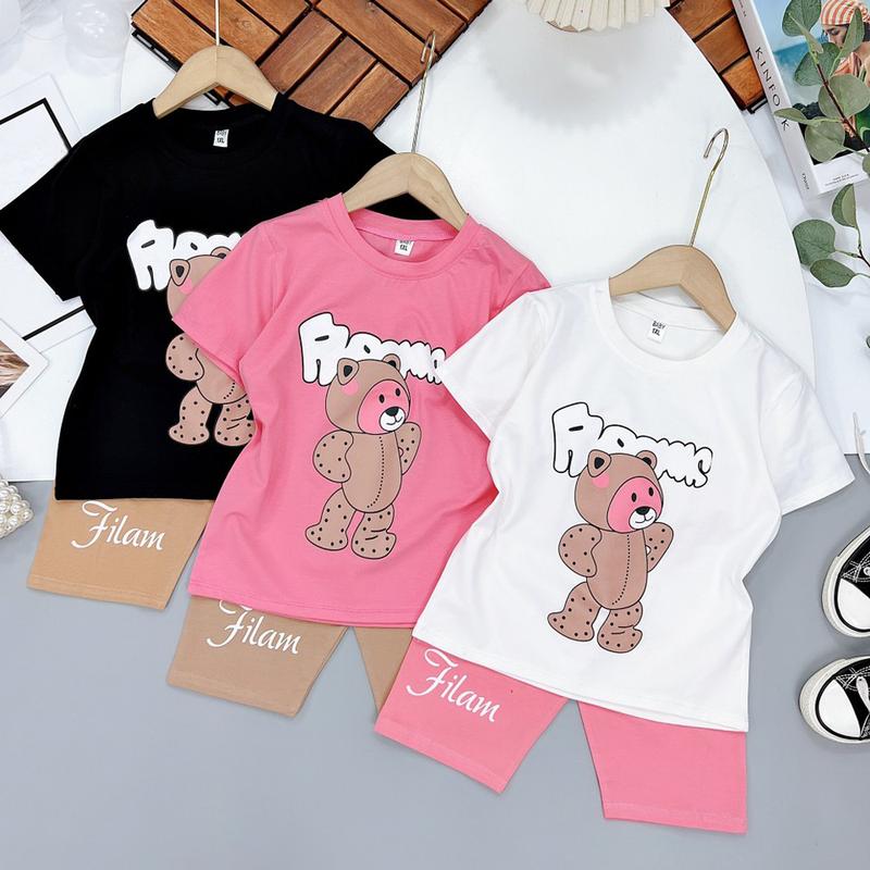 8-40kg Đồ bộ bé gái Sam kids bộ lửng cho bé cotton mẻ mùa hè , quần áo bé gái dễ thương, quần áo trẻ em cao cấp