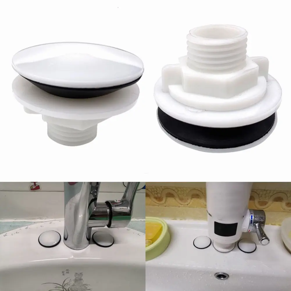 Nắp đậy rò rỉ lỗ bồn rửa bằng nhựa, cho bồn rửa vòi nhà bếp, dụng cụ kín