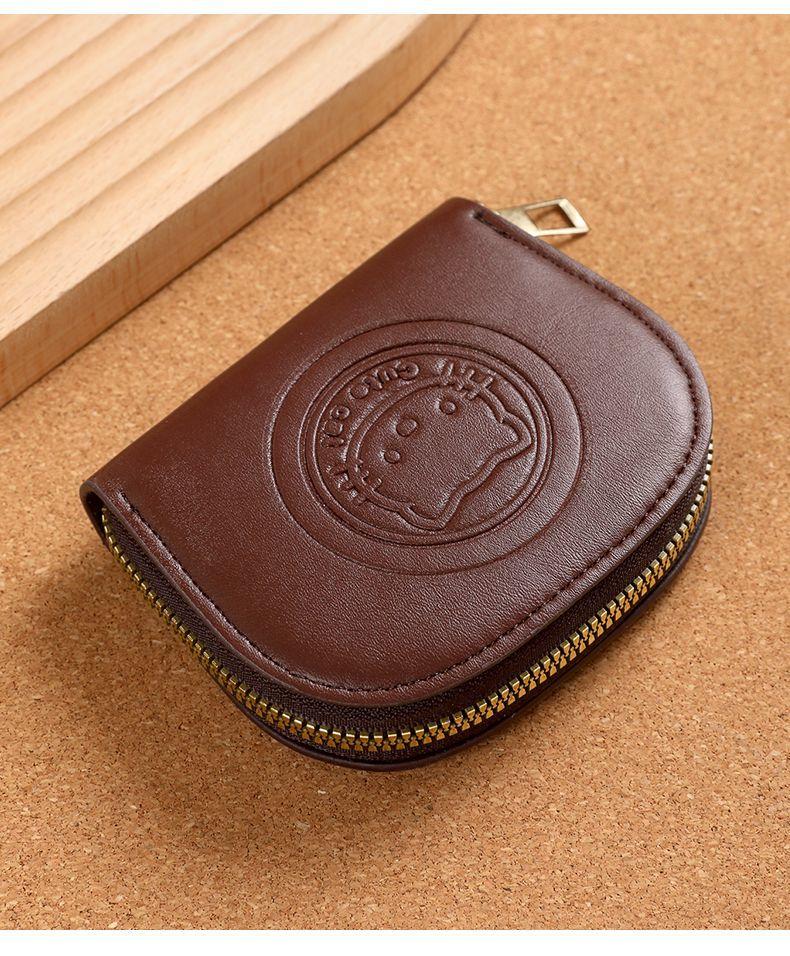 Product Introduction of Cute cat card bag, women's lightweight card bag, retro zipper cute storage wallet, minimalist mini ins plastic  bag spice  bags 15