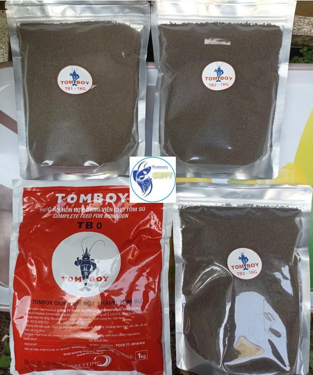 Cám Tomboy Tb 0 1 2 3 ( 1kg) - Thức ăn cho cá