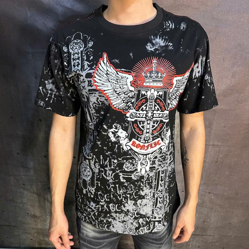 Áo thun hoa văn hình vương miện