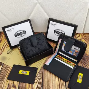 BAMBEG - Dompet Pendek Wanita Import FREEBOX Dompet Lipat Import - DOMPET WANITA SILA + BOX LIPAT SUPER TUMPUK KARTU PENDEK L1 - Dompet Pendek 2lipat Import 191587