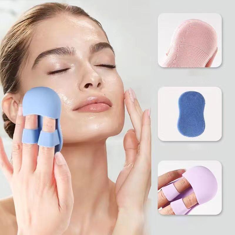 Dụng cụ làm sạch da mặt bằng silicon, chổi rửa mặt, máy massage da mặt, dụng cụ…