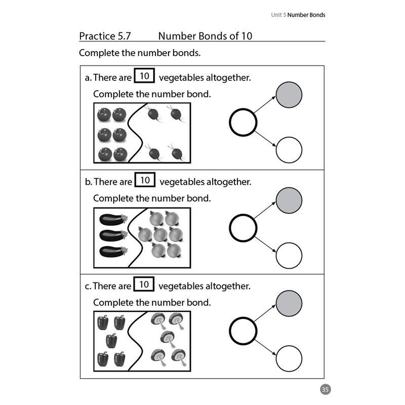 Product Introduction of High Quality Preprimary Preparatory Course Mathematics K2 Book A/Singapore Syllabus/Assessment Books 8