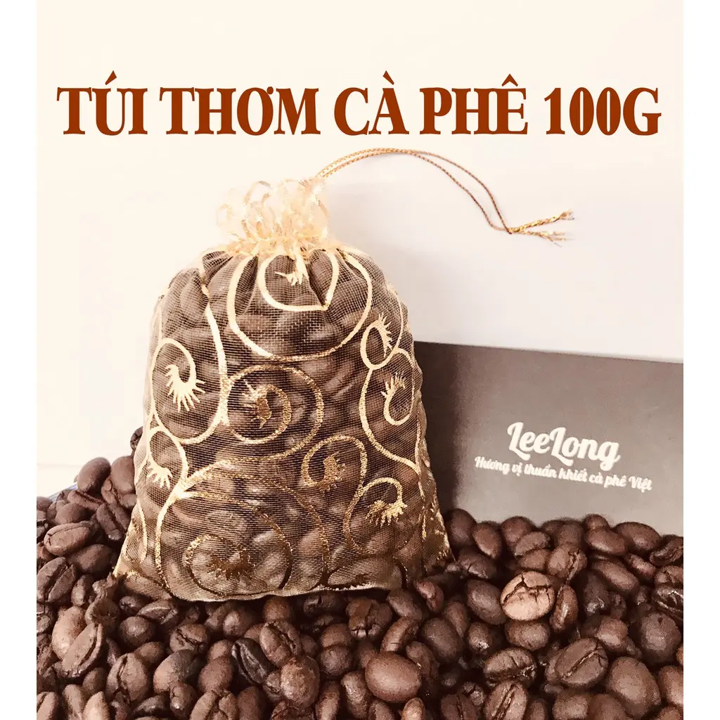 TÚI THƠM CAFE HẠT RANG 100G
