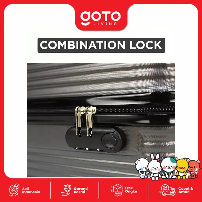 Goto [COD] Ranger Koper Cabin Suitcase Roda Bagasi Hardcase Kabin Waterproof 2