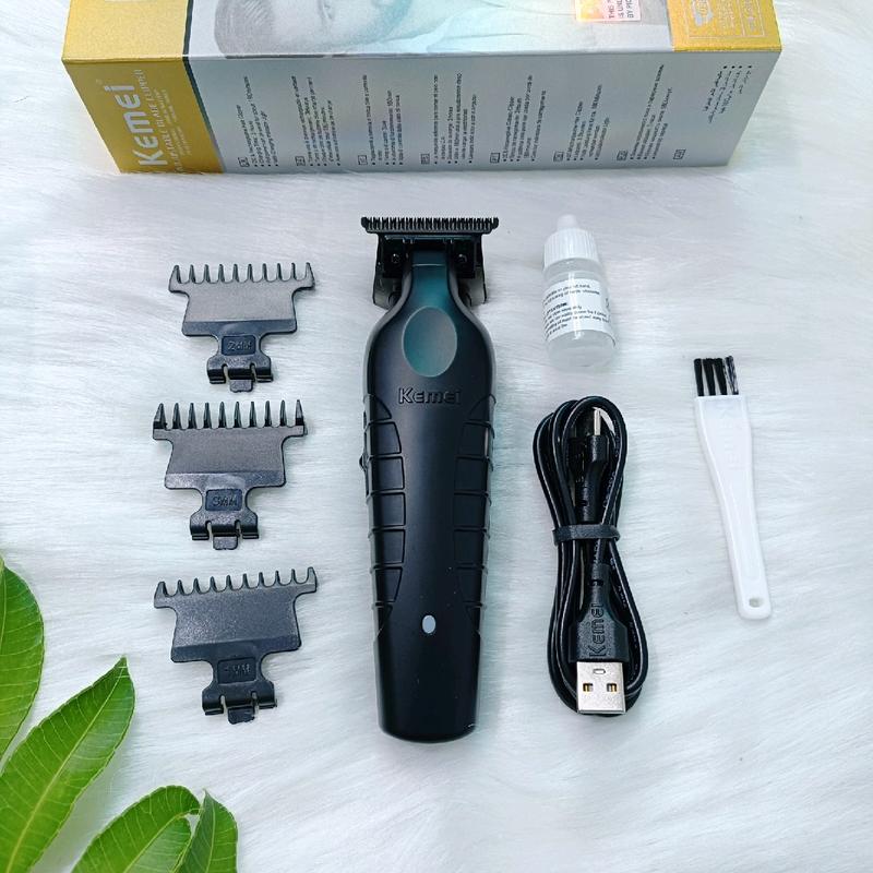 Tông đơ trấn viền kemei 2299 chuyên cạo trọc đi viền  cho thợ Cạo Râu