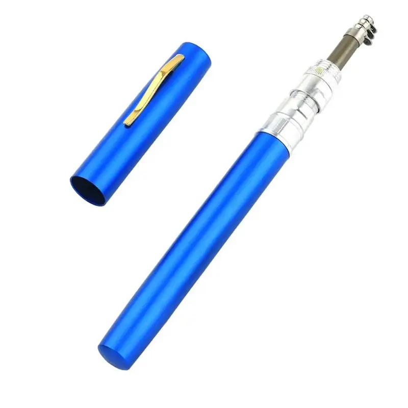 Cần Câu Cá Bỏ Túi Có Thể Gấp Gọn 1 Bộ, Kiểu Bút, Cần Câu Siêu Ngắn Nhỏ, < NÓNG > 8