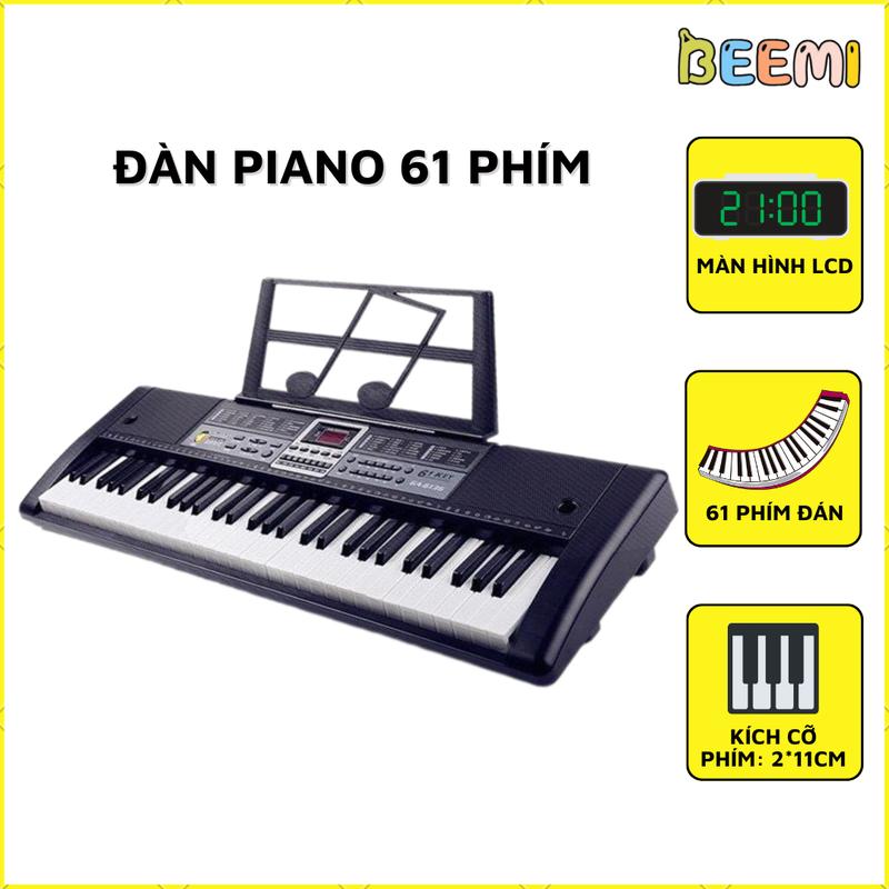 Đàn Piano Đàn Organ Electronic Keyboard Đàn 61 phím Đàn điện cho người mới học đàn