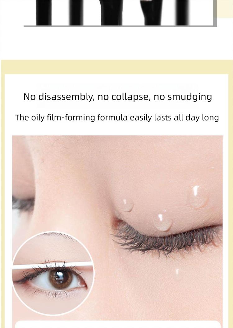 Product Introduction of Mascara Primer Eyelash Raincoat Mascara 24h Setting Containing Eyelash Fibers Waterproof No Smudging For Beggingers Daily Makeup Eye Makeup 5