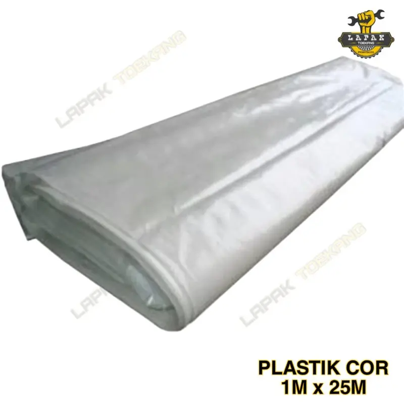 Plastik Lembaran PE Cor Rol - Lebar 1m Panjang 25m 0