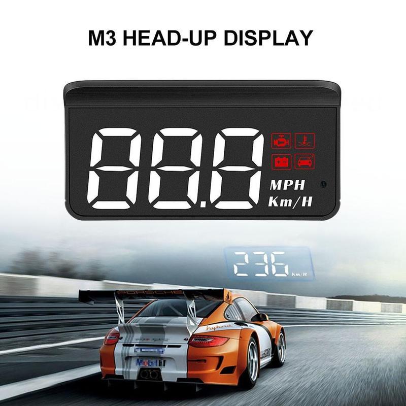 Product Introduction of OBD2 HUD Car Head Up Display Speedometer Monitor on Board Computer Windshield Projector Digital Electronic Auto Accessories 5