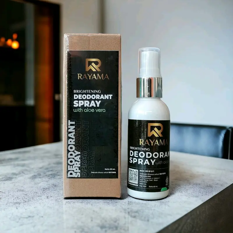 [FREE GIFT] RAYAMA Deodorant Spray | Penghilang Bau Ketiak dan Mengurangi Keringat Berlebih | BPOM Halal Roll 2