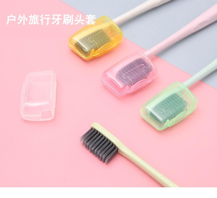 Product Introduction of 1PC Portable Toothbrush Head Protective Cover Dustproof Head Cover Toothbrush Head Protective Case For Travel Hiking Camping 0